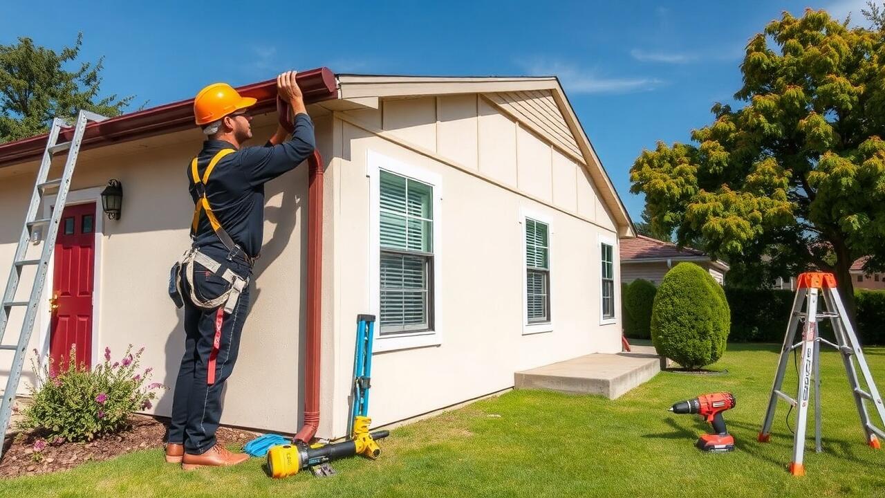 Gutter installation