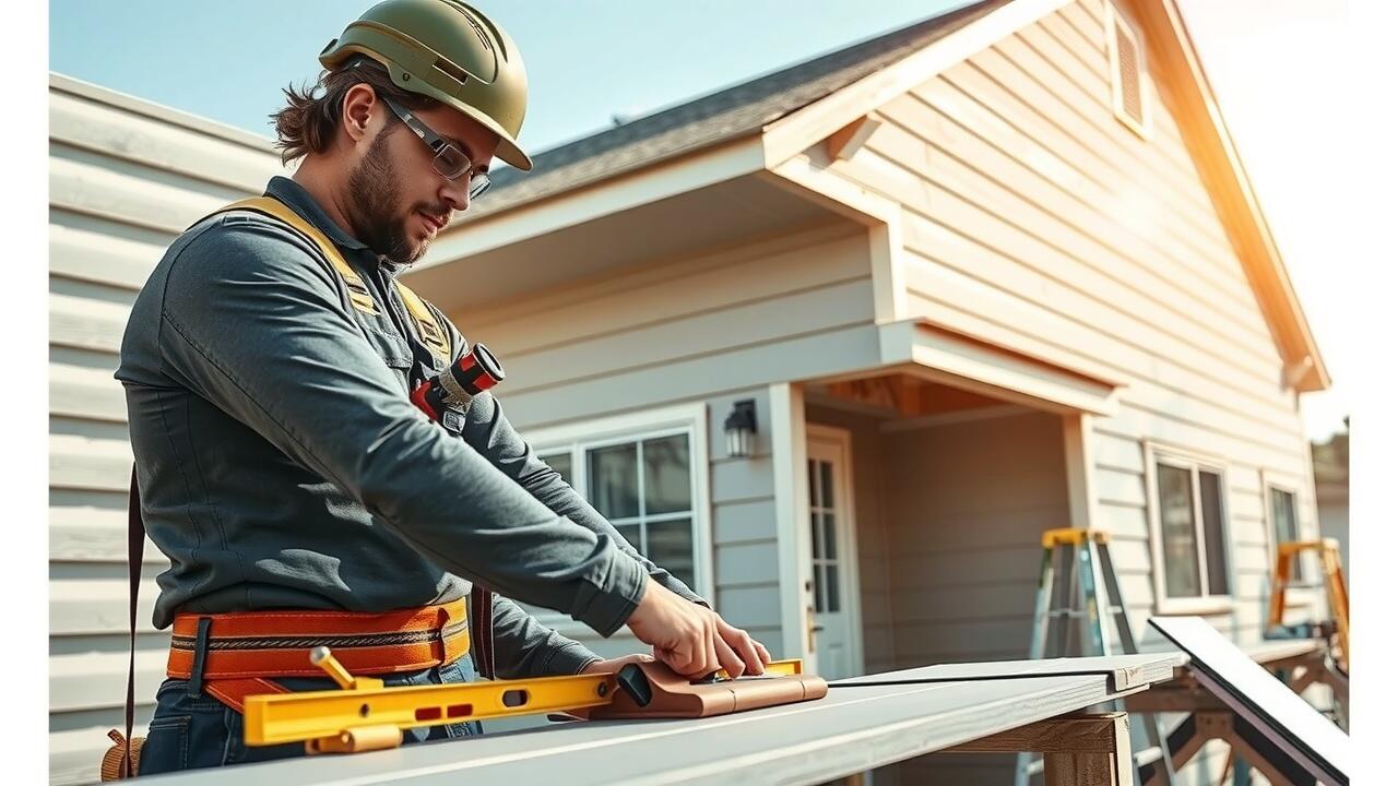 Siding installation